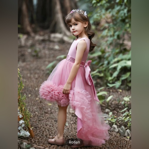 🎉LAST PIECE 🎉 Girls Princess Dress Formal Dress For Christmas,Birthday Dress - Picture 6 of 8